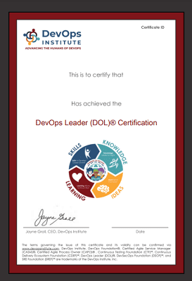 DevOps Leader (DOL) Certification