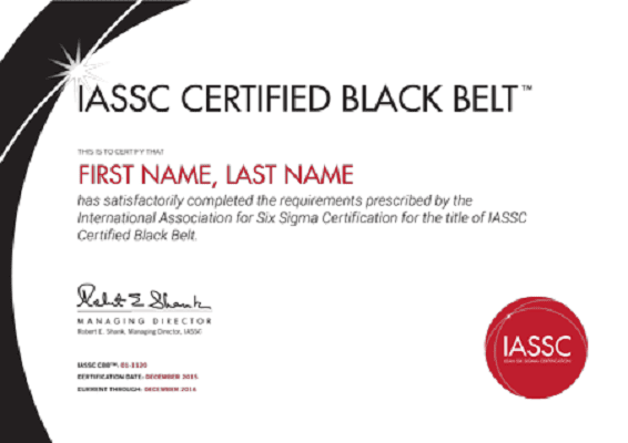 Lean Six Sigma Black Belt (ICBB™) Certification Training (IASSC ...
