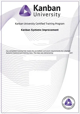 kanban-Systems-Improvement-Certificate